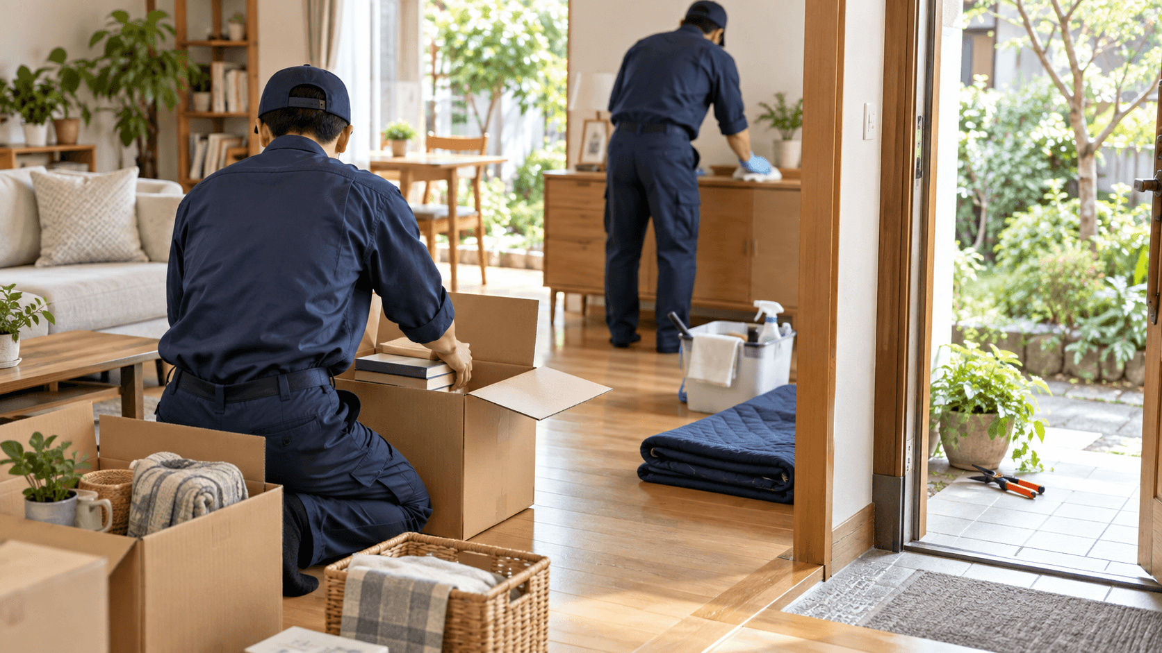 宮城県・仙台市で片付けとハウスクリーニングを行うdreamcorporation便利屋